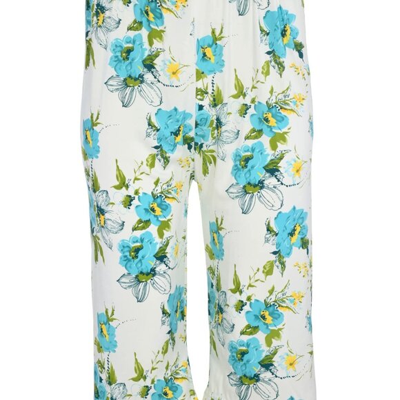 Womens Pajamas For Women 2 Piece Set Top & Capri Pants Sleepwear Soft Pajamas - Picture 5 of 7